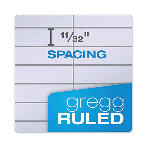 TOPS Prism Steno Pads, Gregg Rule, Orchid Cover, 80 Orchid 6 x 9 Sheets, 4/Pack (80264)