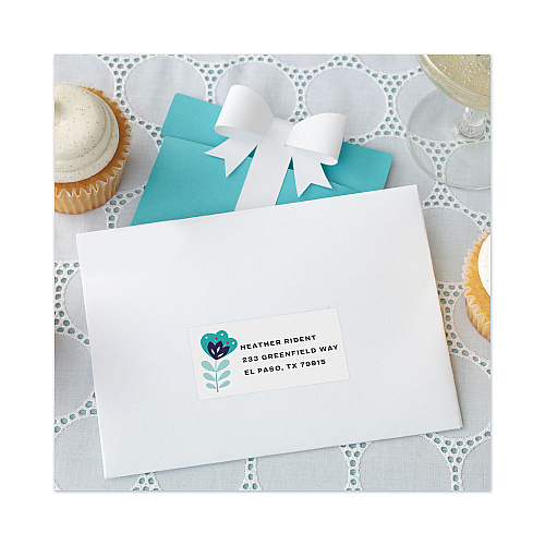 Avery Copier Mailing Labels, Copiers, 1.5 x 2.81, White, 21/Sheet, 100 Sheets/Box (5360)