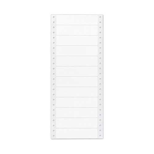 Avery Dot Matrix Printer Mailing Labels, Pin-Fed Printers, 0.94 x 4, White, 5,000/Box (4065)