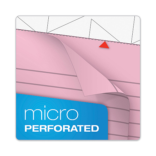 TOPS Prism + Colored Writing Pads, Narrow Rule, 50 Assorted Pastel-Color 5 x 8 Sheets, 6/Pack (63016)