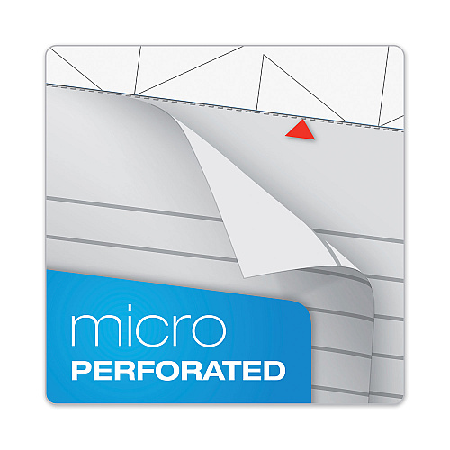 TOPS Prism + Colored Writing Pads, Narrow Rule, 50 Pastel Gray 5 x 8 Sheets, 12/Pack (63060)