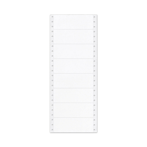 Avery Dot Matrix Printer Mailing Labels, Pin-Fed Printers, 1.44 x 4, White, 5,000/Box (4014)