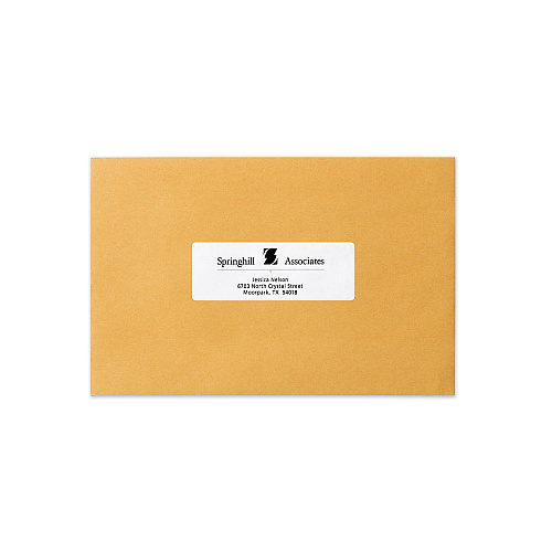 Avery Dot Matrix Printer Mailing Labels, Pin-Fed Printers, 1.44 x 4, White, 5,000/Box (4014)