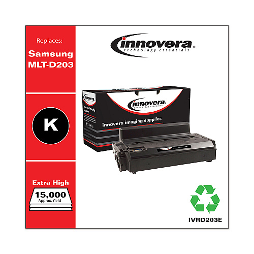 Innovera Remanufactured Black Extra High-Yield Toner, Replacement for MLT-D203E (SU890A), 10,000 Page-Yield