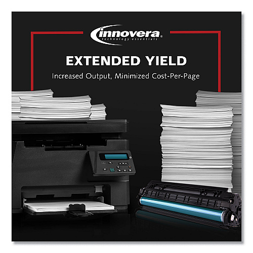 Innovera Remanufactured Magenta High-Yield Toner, Replacement for 201X (CF403X), 2,300 Page-Yield
