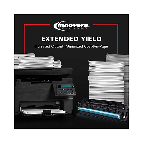 Innovera Remanufactured Black High-Yield Toner, Replacement for 29X (C4129X), 10,000 Page-Yield (IVR83029)