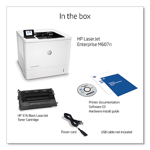 HP LaserJet Enterprise M607n Wireless Laser Printer (K0Q14A)