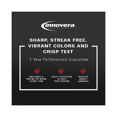 Innovera Remanufactured Black High-Yield Ink, Replacement for 98 (C9364A), 400 Page-Yield (IVR9364WN)