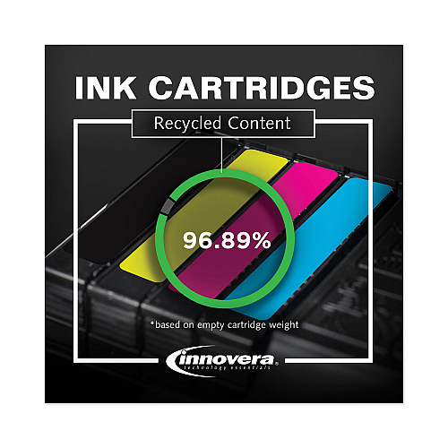 Innovera Remanufactured Cyan High-Yield Ink, Replacement for 902XL (T6M02AN), 825 Page-Yield (IVR902XLC)