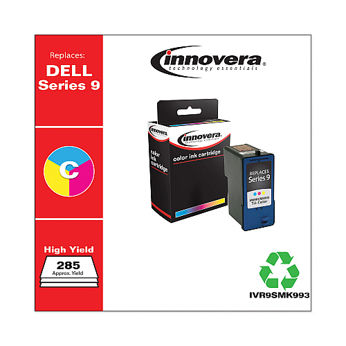 Innovera Remanufactured Tri-Color High-Yield Ink, Replacement for Series 9 (MK991), 285 Page-Yield (IVR9SMK993)