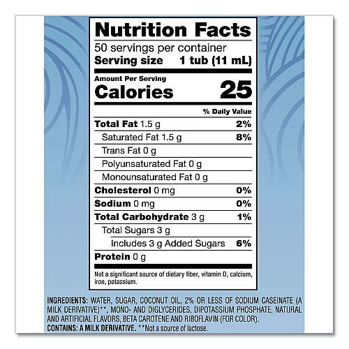 Coffee-mate Liquid Coffee Creamer, French Vanilla, 0.38 oz Mini Cups, 50/Box (35170BX)