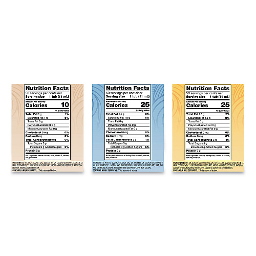 Coffee-mate Liquid Coffee Creamer, French Vanilla/Hazelnut/Original, 0.38 oz Mini Cups, 150 Cups/Carton (46193CT)