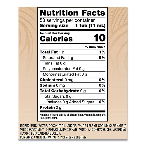 Coffee-mate Liquid Coffee Creamer, Original, 0.38 oz Mini Cups, 50/Box (35110BX)