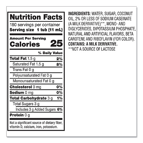 Coffee-mate Liquid Coffee Creamer, French Vanilla, 0.38 oz Mini Cups, 180/Carton (35070)