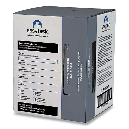 HOSPECO Easy Task F310 Wiper, Quarterfold, 1-Ply, 10 x 13, White, Zipper Bag, 175/Bag (NETF310QZGW)