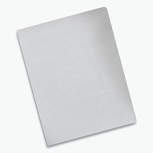 Fellowes Expressions Classic Grain Texture Presentation Covers for Binding Systems, White, 11.25 x 8.75, Unpunched, 200/Pack (52137)