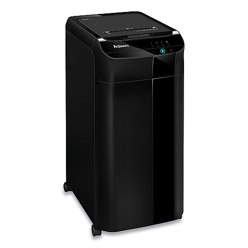 Fellowes AutoMax 350C Auto Feed Cross-Cut Shredder, 350 Auto/12 Manual Sheet Capacity (4964001)