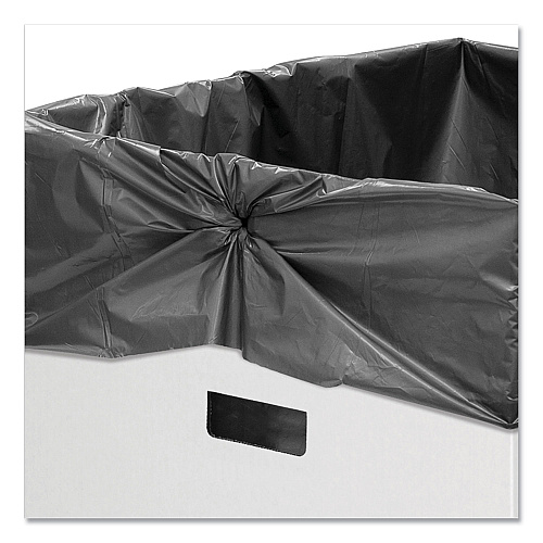 Bankers Box Waste and Recycling Bin, 50 gal, White, 10/Carton (7320201)
