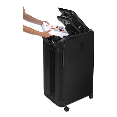 Fellowes AutoMax 550C Auto Feed Cross-Cut Shredder, 550 Auto/14 Manual Sheet Capacity (4963001)