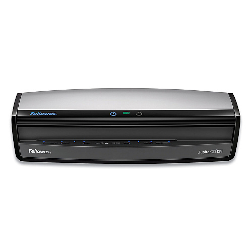 Fellowes Jupiter 2 125 Laminator, 6 Rollers, 12" Max Document Width, 10 mil Max Document Thickness (5734101)