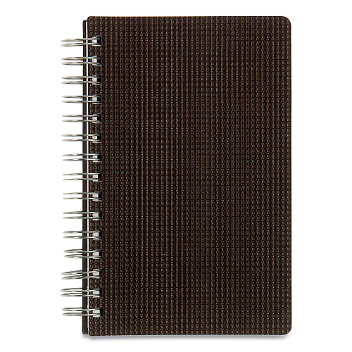 Brownline DuraFlex Daily Planner, 8 x 5, Black Cover, 12-Month (Jan to Dec): 2026 (CB634VBLK)