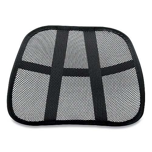 Fellowes Office Suites Mesh Back Support, 17.75 x 5 x 15, Black (8036501)