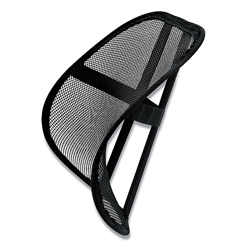 Fellowes Office Suites Mesh Back Support, 17.75 x 5 x 15, Black (8036501)