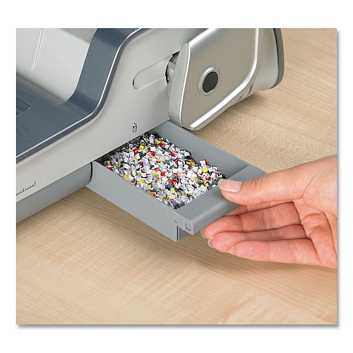Fellowes Quasar Manual Wire Binding Machine, 130 Sheets, 8.13 x 15.38 x 5.13, Metallic Gray (5217401)