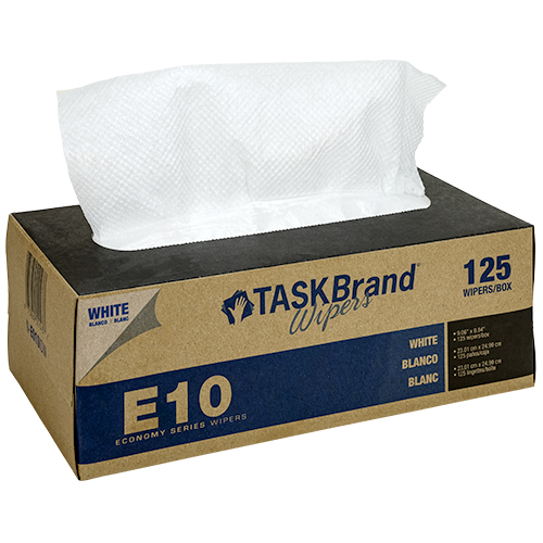E10 Tad White 1 Ply 9.06x9.84 If 18/125, Case Of 2250 (N-E010IDW)