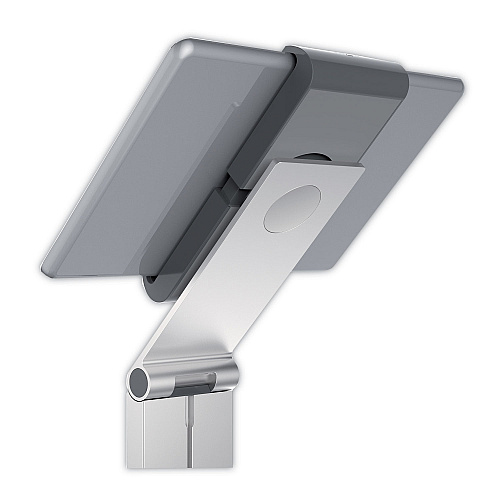 Durable Floor Stand Tablet Holder, Silver/Charcoal Gray (893223)