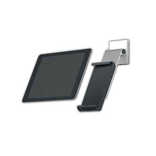 Durable Mountable Tablet Holder, Silver/Charcoal Gray (893523)