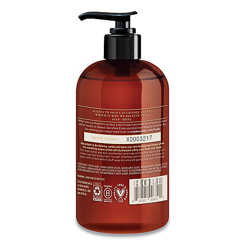 Soapbox Hand Soap, Vanilla and Lily Blossom Scent, 12 oz, 12/Carton (00679CT)