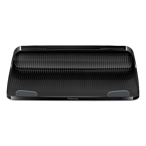 Fellowes I-Spire Series Laptop Lift, 13.19" x 9.31" x 4.13", Black/Gray, Supports 10 lbs (9472401)