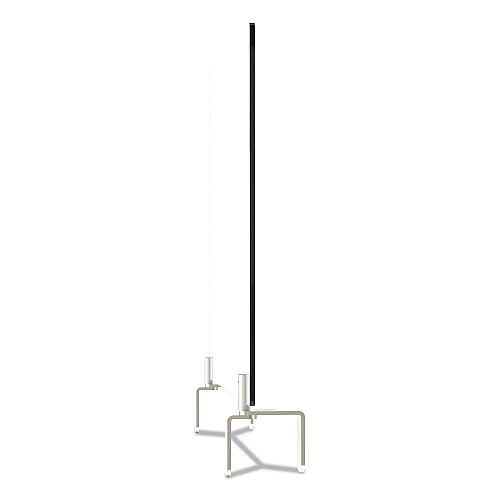 Ghent Clear Partition Extender with Attached Clamp, 36 x 3.88 x 24, Thermoplastic Sheeting (PEC2436A)