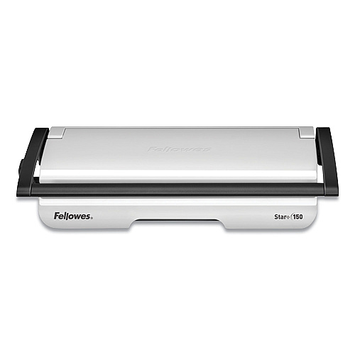 Fellowes Star+ 150 Manual Comb Binding Machine, 150 Sheets, 17.69 x 9.81 x 3.13, White (5006501)