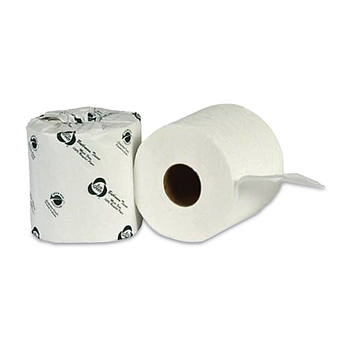 Eco Green&reg; Recycled 2-Ply Standard Toilet Paper, 550 Sheets/Roll, 80 Rolls/Carton (EB8543)