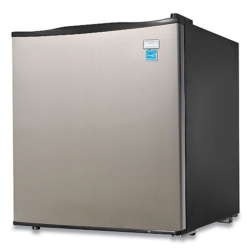 Avanti 1.7 Cu. Ft. All Refrigerator, Stainless Steel/Black (AR17T3S)