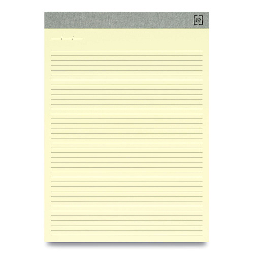 TRU RED Notepads, Narrow Rule, 50 Canary-Yellow 8.5 x 11.75 Sheets, 12/Pack (24419925)