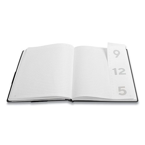 TRU RED Large Starter Journal, 1-Subject, Narrow Rule, Black Cover, (192) 10 x 8 Sheets (24421837)