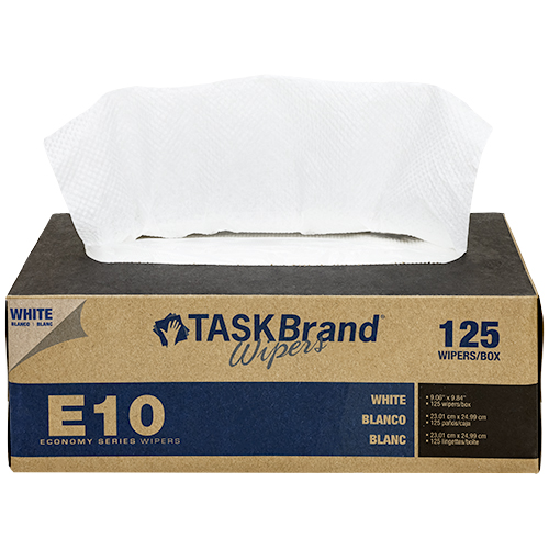 E10 Tad White 1 Ply 9.06x9.84 If 18/125, Case Of 2250 (N-E010IDW)