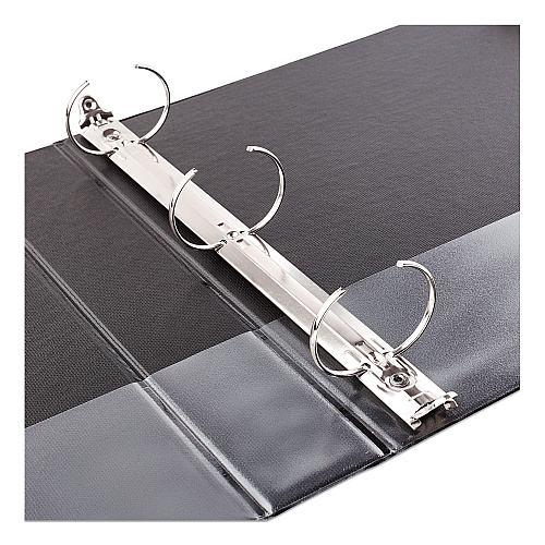 Avery Economy Non-View Binder with Round Rings, 3 Rings, 1" Capacity, 11 x 8.5, Black, (3301) (03301)