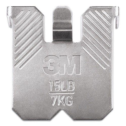 3M Claw Drywall Picture Hanger, Stainless Steel, 15 lb Capacity, 5 Hooks and 5 Spot Markers (3PH15M5ES)