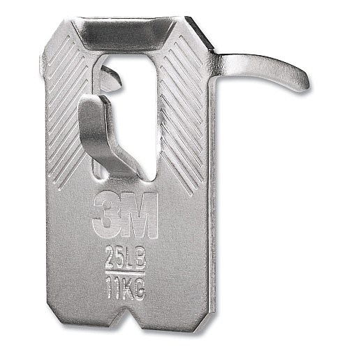 3M Claw Drywall Picture Hanger, Stainless Steel, 25 lb Capacity, 4 Hooks and 4 Spot Markers, (3PH25M4ES)