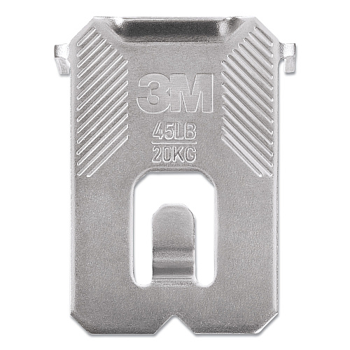 3M Claw Drywall Picture Hanger, Stainless Steel, 45 lb Capacity, 3 Hooks and 3 Spot Markers (3PH45M3ES)