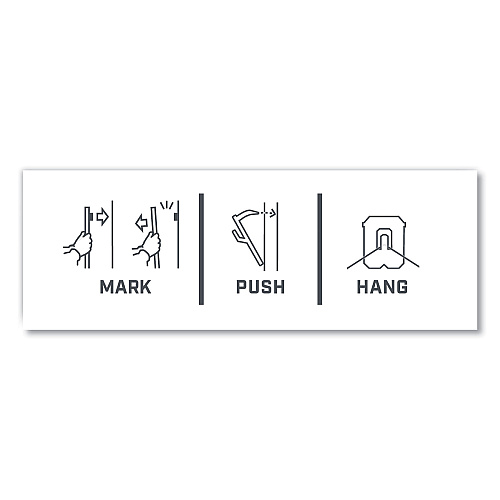 3M Claw Drywall Picture Hanger, Stainless Steel, 15 lb Capacity, 5 Hooks and 5 Spot Markers (3PH15M5ES)