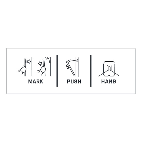 3M Claw Drywall Picture Hanger, Stainless Steel, 25 lb Capacity, 4 Hooks and 4 Spot Markers, (3PH25M4ES)