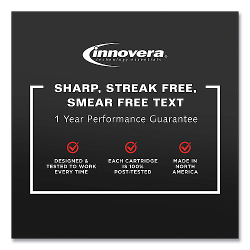 Innovera Remanufactured Black High-Yield Ink, Replacement for T200XL (IVRT200XL120), 500 Page-Yield