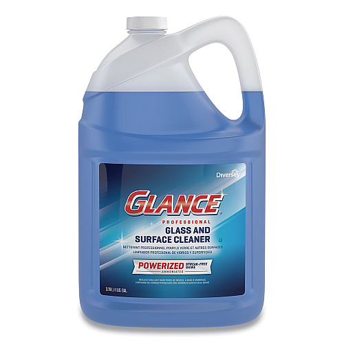 Diversey Glance Powerized Glass and Surface Cleaner, Liquid, 1 gal, 2/Carton (CBD540311)