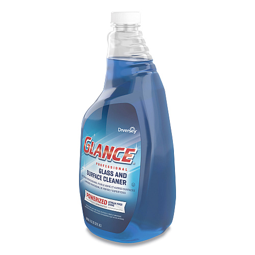 Diversey Glance Powerized Glass and Surface Cleaner, Liquid, 32 oz, 4/Carton (CBD540298)