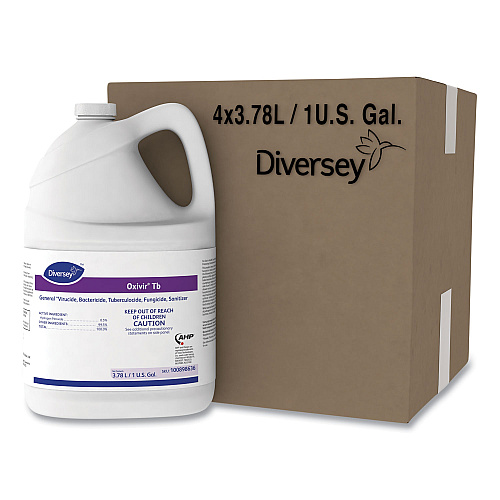 Diversey Oxivir TB, Natural Cherry Almond Scent, 3.78 L Container, 4/Carton (100898636)